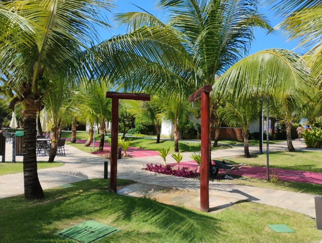 Flat Beira Mar Cupe Beach Living - Pôrto das Galinhas Buitenkant foto