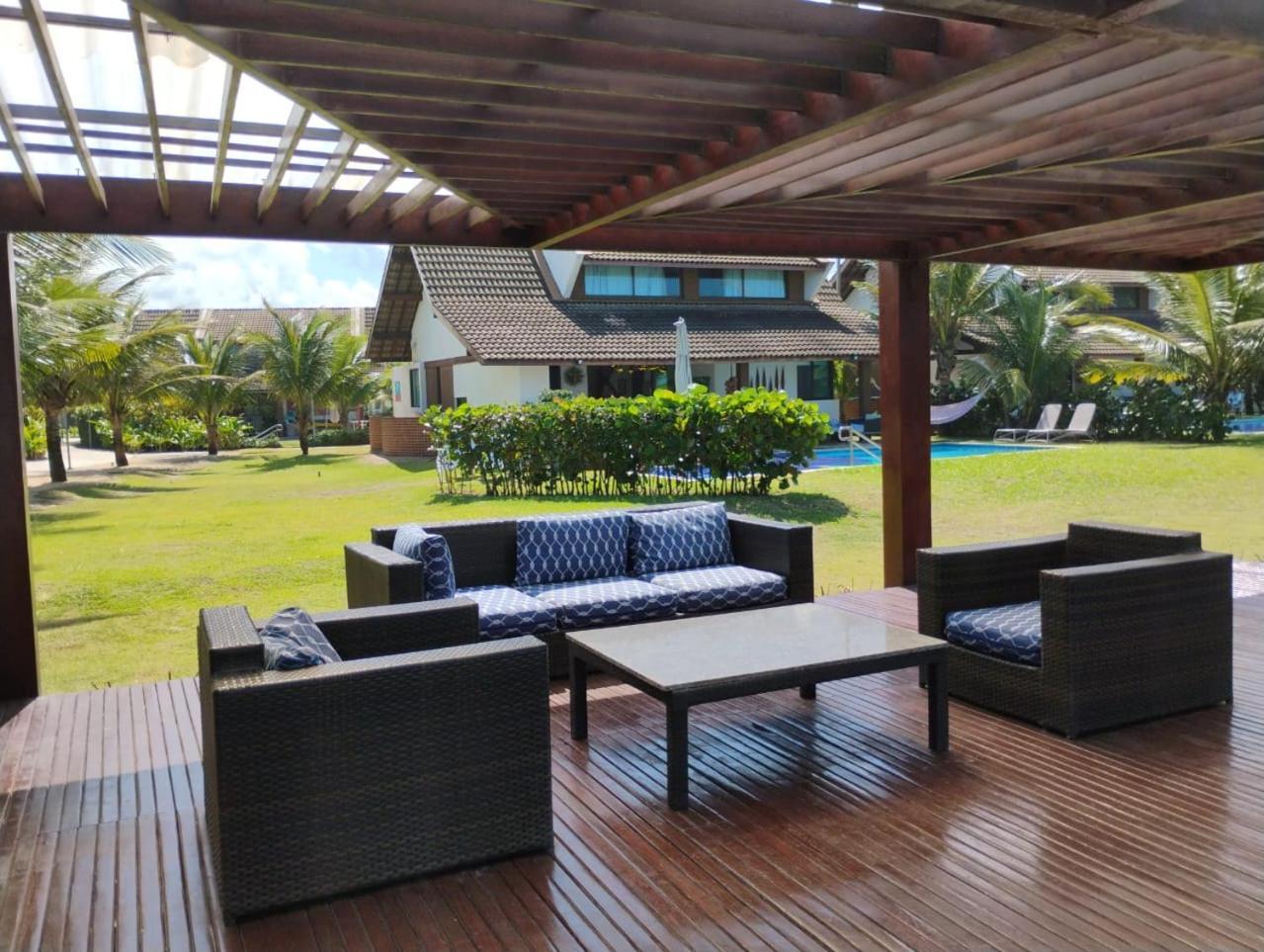 Flat Beira Mar Cupe Beach Living - Pôrto das Galinhas Buitenkant foto