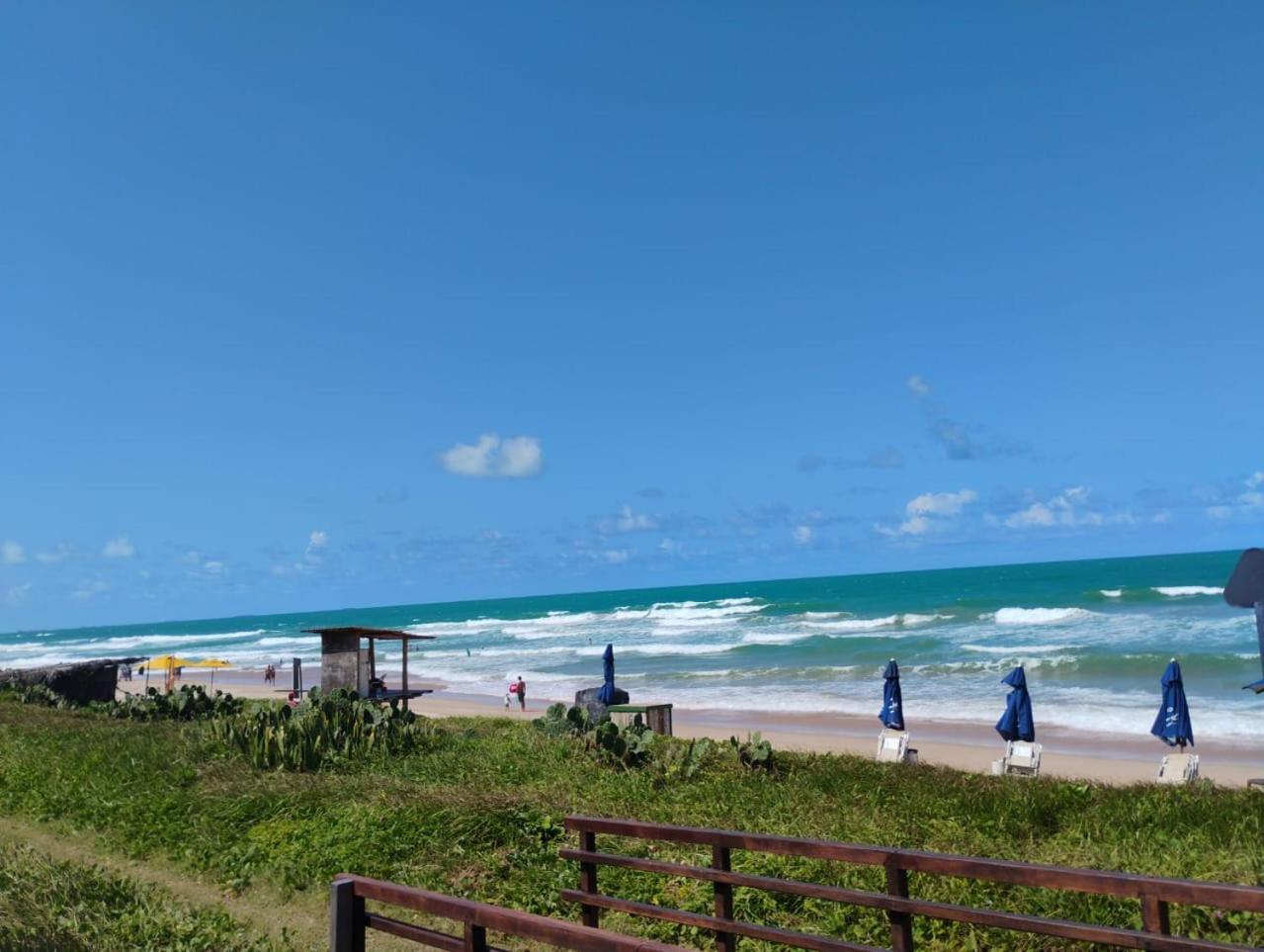 Flat Beira Mar Cupe Beach Living - Pôrto das Galinhas Buitenkant foto