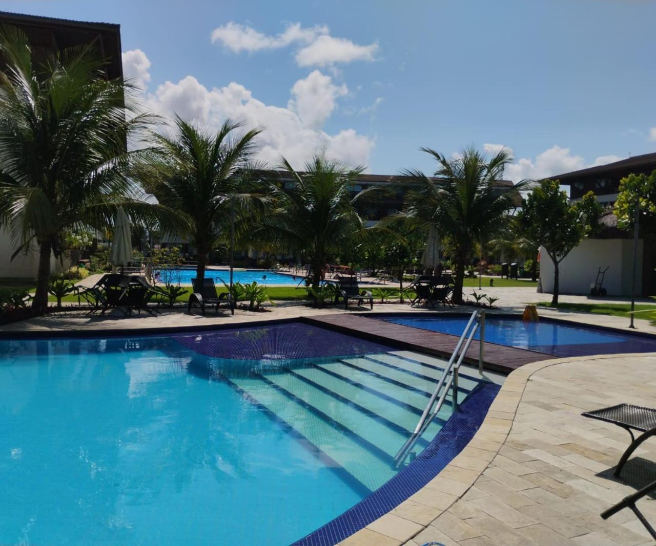 Flat Beira Mar Cupe Beach Living - Pôrto das Galinhas Buitenkant foto